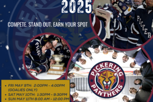 Prospect Camp Registrations – Skaters and Goalies Needed